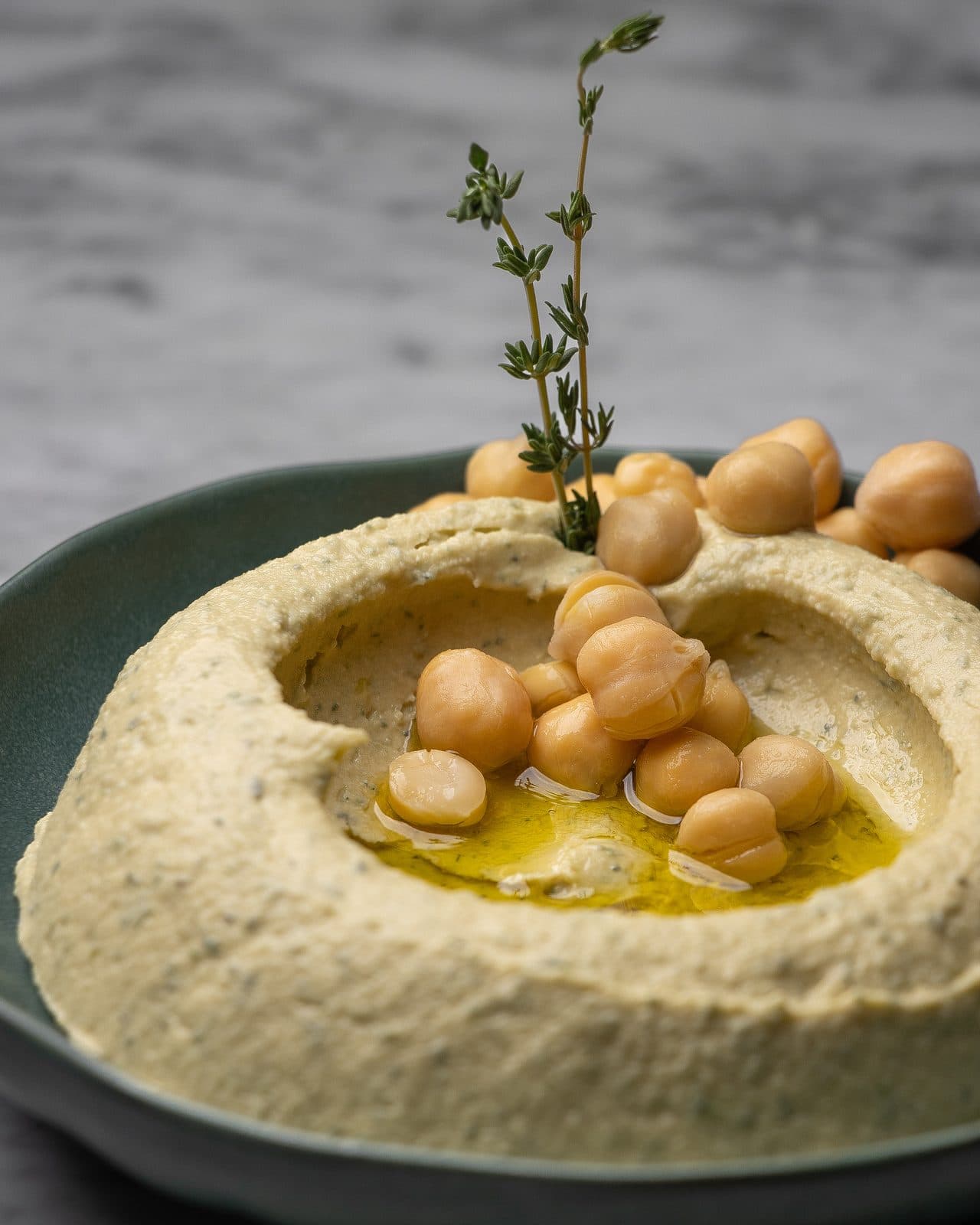 Hummus with chickpeas, Al-Ahsa